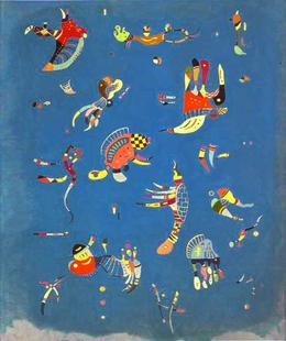 Wassily Kandinsky, Błękit nieba (1940)